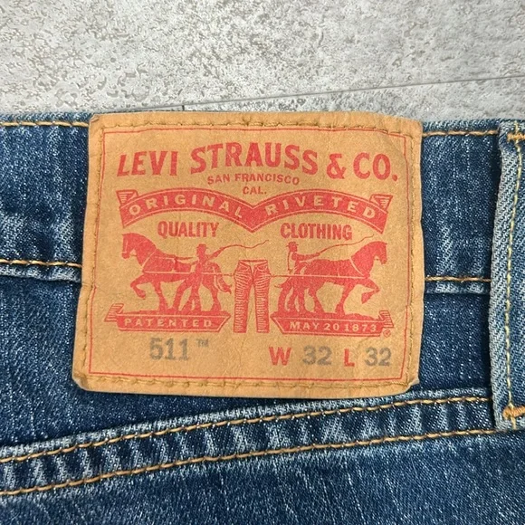 Levi’s 511 32W 32 L. New without tags. Comfortable and soft - Picture 5 of 8